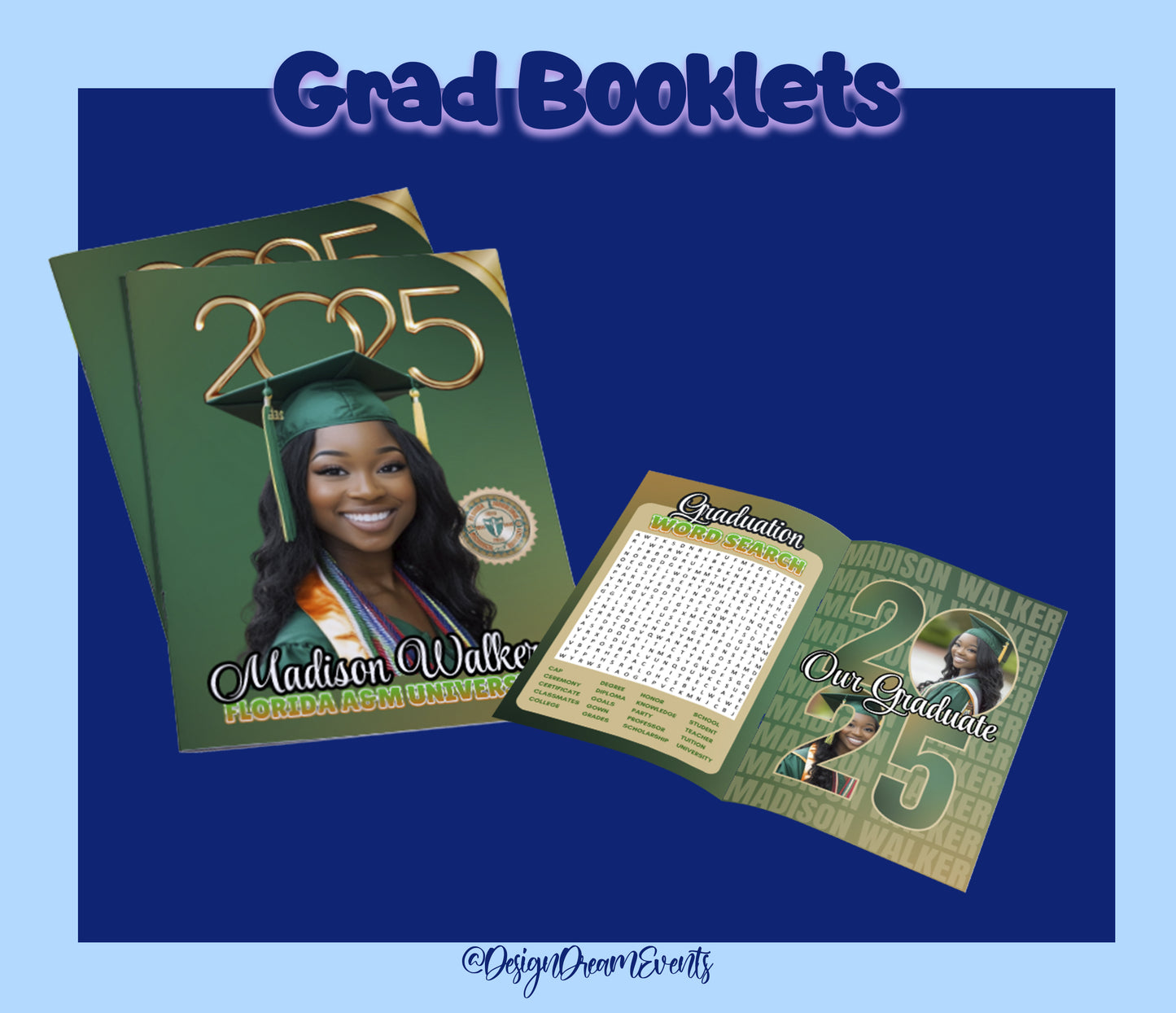 grad booklet